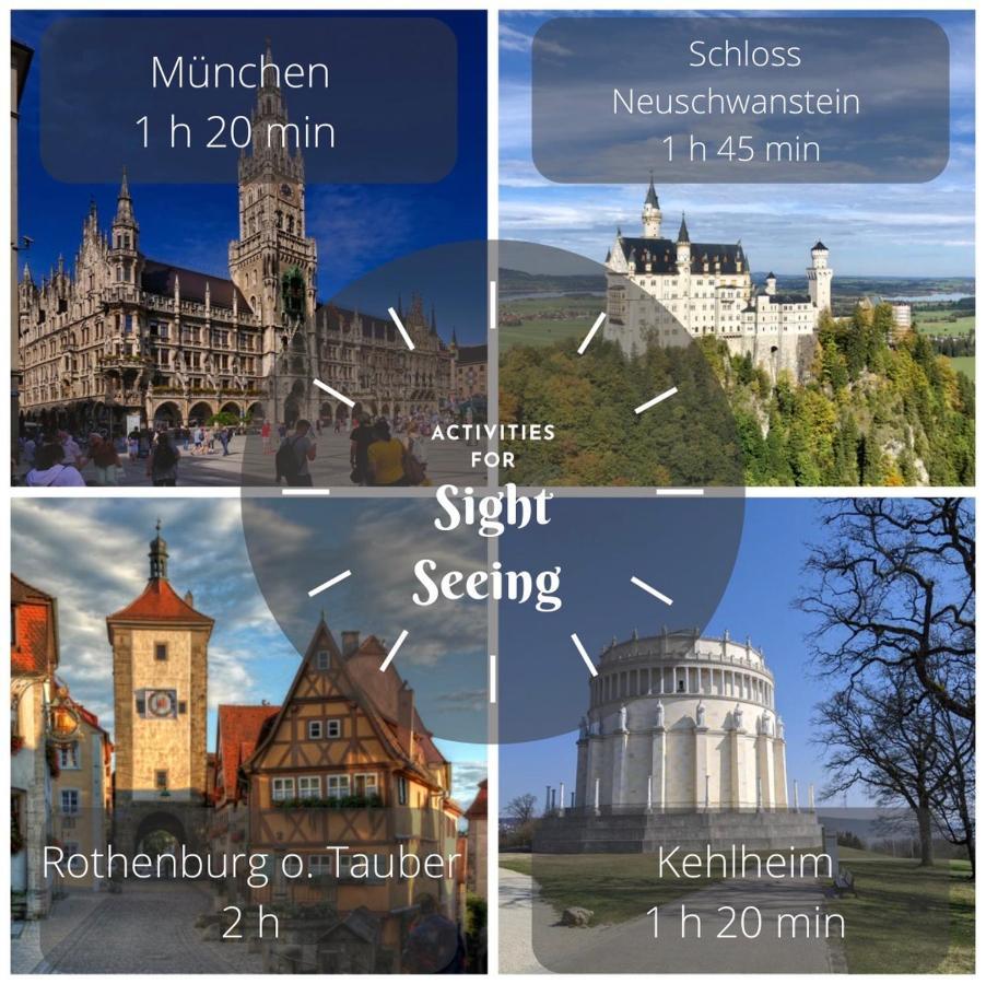 Thierhaupten Schones Landleben An Den Lechauen 아파트 외부 사진